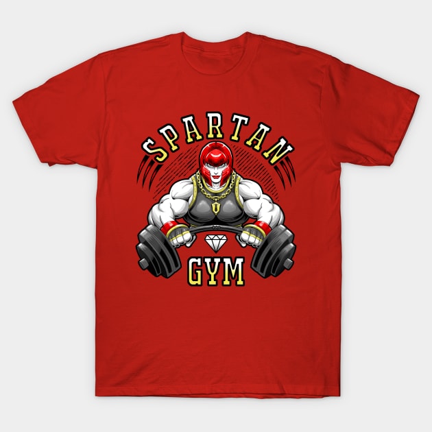 Spartan Gym T-Shirt by Andriu